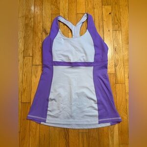 Purple Athletic Tank Top #667